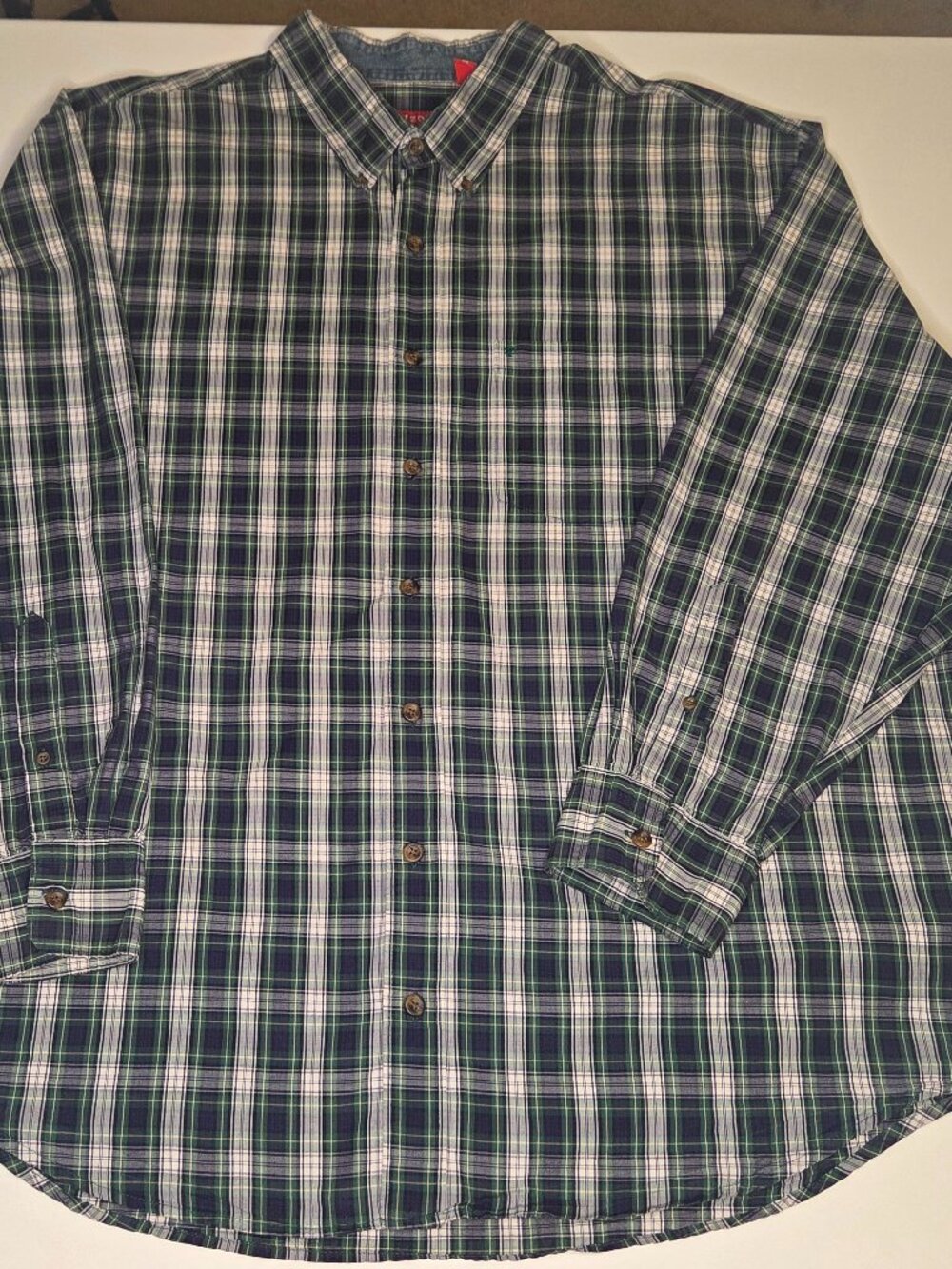 Izod Men's Plaid Shirt Size 3XL
